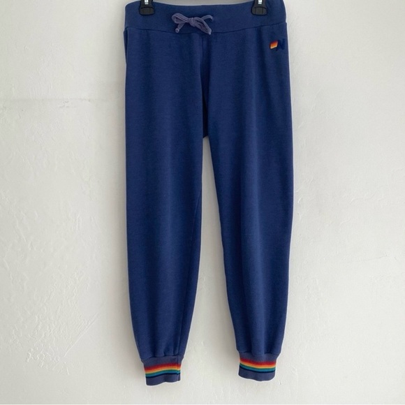 Aviator Nation Rainbow Cuff Sweatpants - Picture 3 of 5